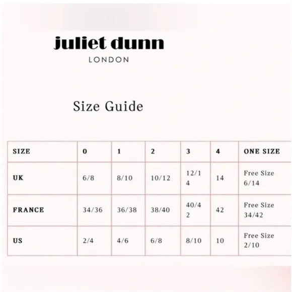 Juliet Dunn Nomad Embroidered Mirrored Cotton Mini Dress White Coral Boho 6/8 - Picture 15 of 15